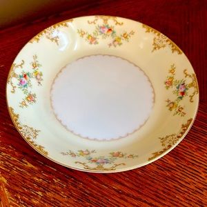 Vintage Meito China hand painted salad bowl